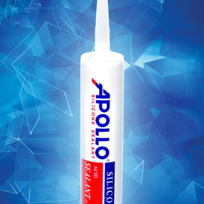 Keo silicon Apollo A300 chống thấm tốt, bền bỉ (keo trong - keo trắng đục - keo xám - keo đen)