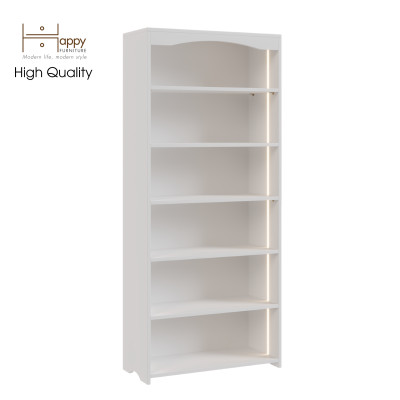 [Happy Home Furniture] CATY, Kệ sách 6 ngăn tích hợp đèn LED, 70cm x 30cm x 160cm (DxRxC),KSA_029_LED