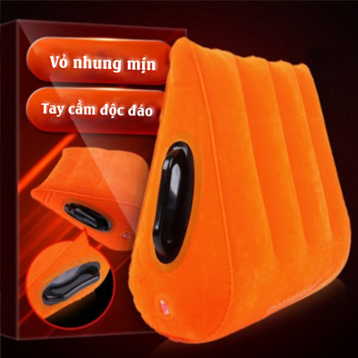 (Chọn Mẫu) Gối Đệm Bơm Hơi Tình Yêu, Ghế Hơi Tình Yêu Có Tay Cầm Hỗ Trợ Giữ Tư Thế QH, Đỡ Mỏi Chân, Hỗ Trợ Tư Thế Mới