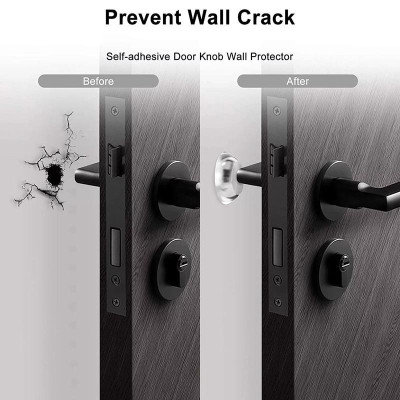 1 Miếng Đệm Trong Suốt Silicone, Chặn Cửa Dán Tường, Chống Va Đập Cánh Cửa, Mềm Mại Và Siêu Dính, An Toàn, Tiện Dụng. TakyHome 1700tron