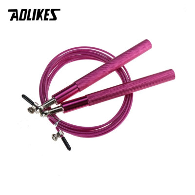 Dây nhảy thể dục AOLIKES A-3202 kim loại cao cấp tập thể lực boxing loại nặng Speed Jump Rope
