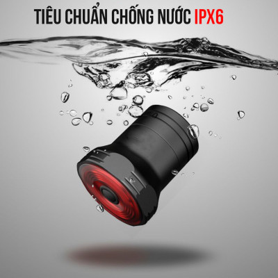 Đèn Đuôi LED Xe Đạp Thông Minh Cảnh Báo Ban Đêm Có Cảm Biến Chuyển Động Và Báo Đèn Khi Phanh Xe Chống Nước Sạc Điện USB MAILEE - Hàng Chính Hãng