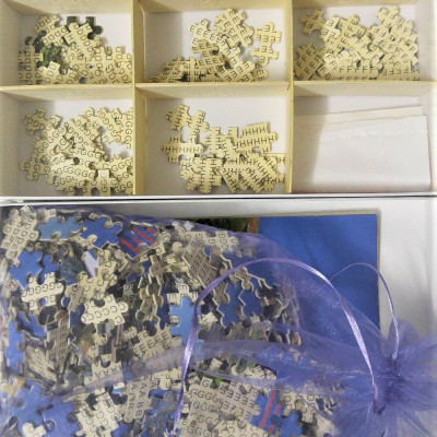 Tranh ghép hình 1000 mảnh bằng giấy Jigsaw Puzzle hình BÊN BỜ ĐỊA TRUNG HẢI   ,kích thước 75cm*50cm, mã số STN-TG023