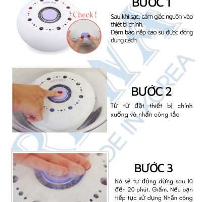 Máy tạo nước Hydrogen dùng tắm và rửa mặt