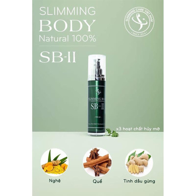 Tinh Dầu Ủ Nóng Tan Mỡ Bụng Đùi Săn Da Slimming Care Slimming Body (100ml)