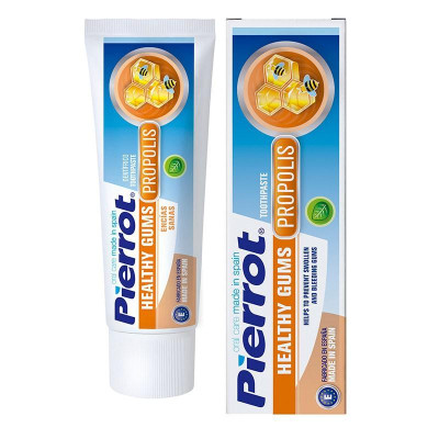 [ Mua 2 tặng 1 bàn chải ] Kem đánh răng chắc khỏe nướu Pierrot 75ml