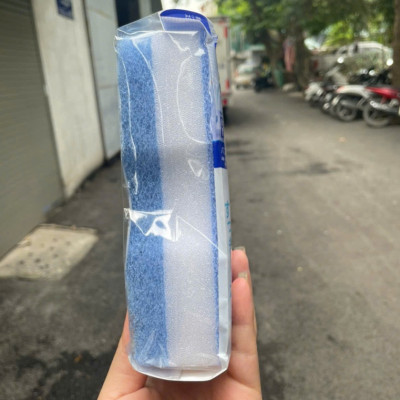 Mút tắm Towa Sangyo BMK Hard - Blue - Hàng Nội Địa Nhật Bản