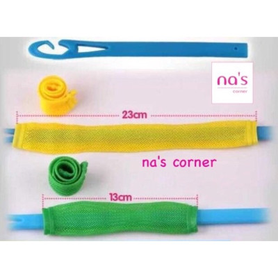 18 lô sên uốn xoăn cuốn cụp đuôi tóc không dùng nhiệt