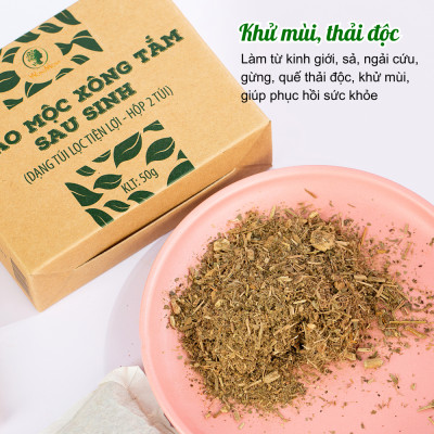 Bộ chăm sóc cảm ơn mẹ Wonmom ( 1 Hộp muối ngâm chân + 1 Hộp thảo mộc xông tắm sau sinh )