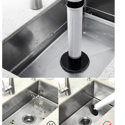 Dụng cụ thông tắc bồn cầu, cống bằng khi nén áp lực siêu mạnh