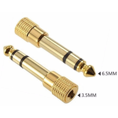 SOAIY Jack chuyển đổi âm thanh 3.5mm ra 6.5mm - Hàng Nhập Khẩu