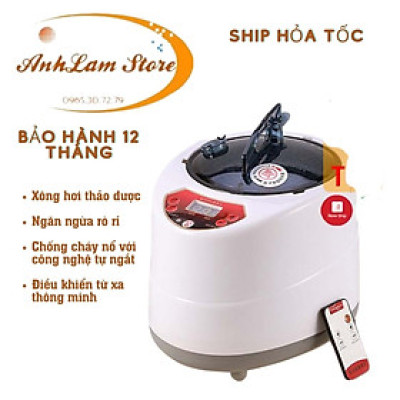 Nồi Xông Hơi Điện Tại Nhà Mini 2L 3L 4L Dùng Cho Gia Đình, Sau Sinh, Spa - Có Tích Hợp RemoteLoại