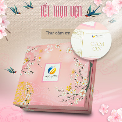 [Hộp quà Tết 2023] SAKURA TẾT TRỌN VẸN Fine Japan cho nam giới tuổi trung niên (bảo vệ gan, bổ não, điện giải, trà cà phê lấy lại vóc dáng)