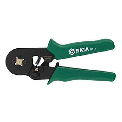 Kìm bấm cos đầu vuông 180mm  91118 tự điều chỉnh kiểu Châu Âu