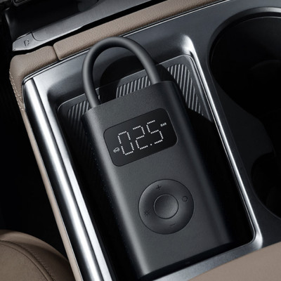 Máy Bơm Cầm Tay Đa Năng Xiaomi Mijia Bicycle Có Màn Hình Hiển Thị Bơm Xe Hơi, Xe Máy, Xe Đạp - Hàng Chính Hãng