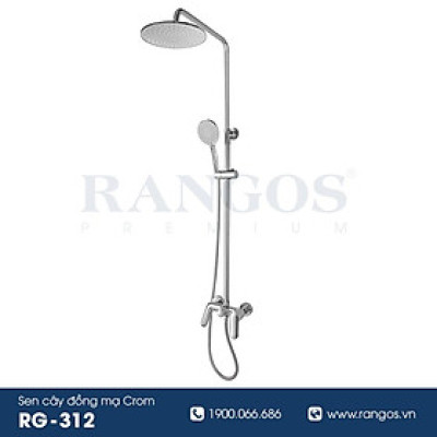 SEN CÂY ĐỒNG MẠ CROM CAO CẤP RANGOS RG-312