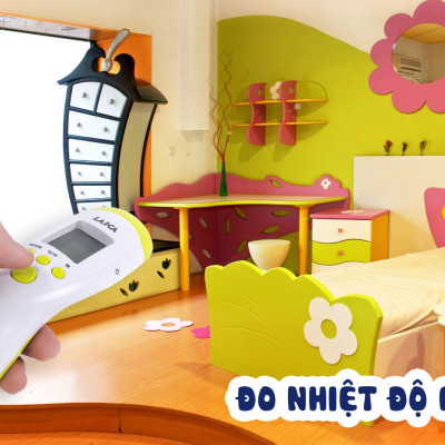 Nhiệt Kế Điện Tử Hồng Ngoại Đo Trán LAICA JXB - 182 - ITALY - 3 Trong 1 - 100% Hàng Chính Hãng