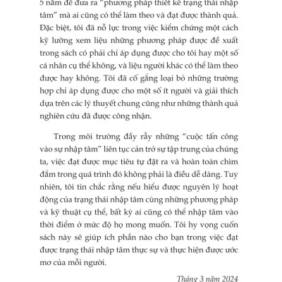 Sách - Tư Duy Nhập Tâm - Nghệ Thuật Thiết Kế Tập Trung Và Chuyển Hóa Động Lực Bằng Khoa Học Não Bộ