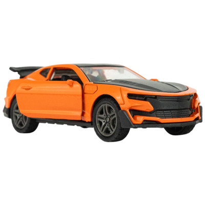 Đồ Chơi Mô Hình Xe CC Ba Cửa Chạy Trớn - Toys&Joys 53235 - Màu Cam