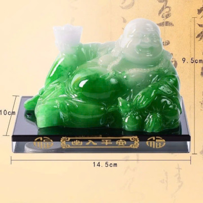 Tượng Di Lặc Phong Thủy Để Bàn Làm Việc, Gắn Ô Tô – Có Hộc Đựng Nước Hoa Sang Trọng , Mang Lại May Mắn & Bình An