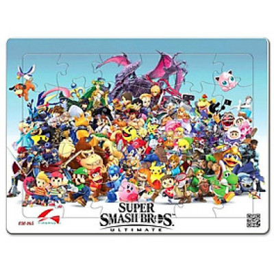 Bộ Xếp Hình A4 Tia Sáng 030-165 - Super Smash Bros Ultimate (30 Mảnh Ghép)