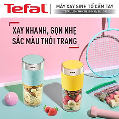 Máy xay sinh tố ko dây (dạng sạc) mini Tefal 50W hàng chính hãng