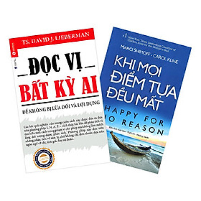 Combo Đọc Vị Bất Kỳ Ai + Khi Mọi Điểm Tựa Đều Mất (2 cuốn)