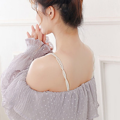 Dây đeo áo bra áo ngực dây mix áo hở vai quai áo trong điểm nhấn nổi bật điệu đà