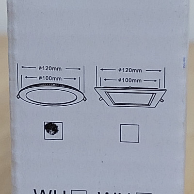 Đèn Led âm trần Tròn Siêu Mỏng Công Suất 6W/9W/12W/18W ánh sáng Trắng, Trung Tính, Vàng có nguồn sẵn- hàng chính hãng, bảo hành 2 năm 