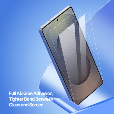 Kính Cường Lực kèm khung trợ dán Dux Ducis Roga cho Samsung Galaxy S25 Ultra/ S25 Edge, không viền đen, cảm ứng vân tay_ Hàng Chính Hãng