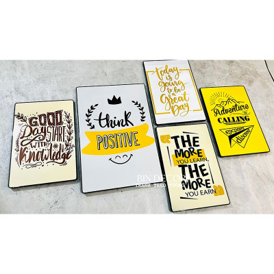 (ẢNH THẬT) Tranh treo tường trang trí decor lớp học tiếng anh 3 kèm đinh treo