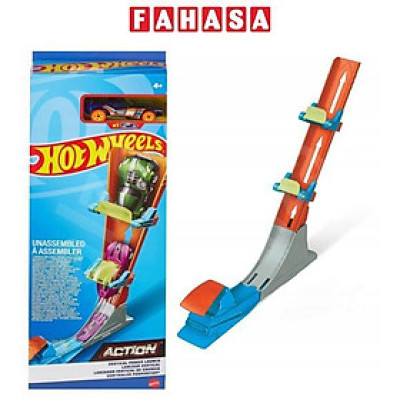 Đồ Chơi Bệ Phóng Lên Cao Hot Wheels HDR82/FWM85