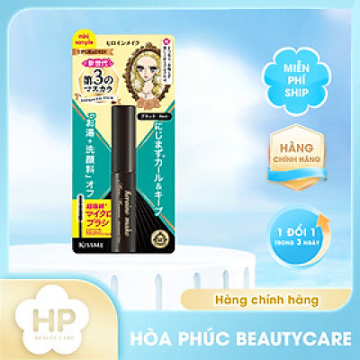 Mascara Làm Tơi Mi Không Trôi Kissme Heroine Make 1.8G ( Bản Mini )