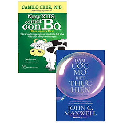 Combo Dám Ước Mơ Biết Thực Hiện + Ngày Xưa Có Một Con Bò (Bộ 2 Cuốn)