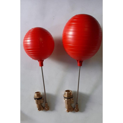 PHAO CƠ BÓNG NHỰA CẦN NƯỚC ĐỒNG NGUYÊN CHẤT PHI 21,PHI 27,PHI 34.