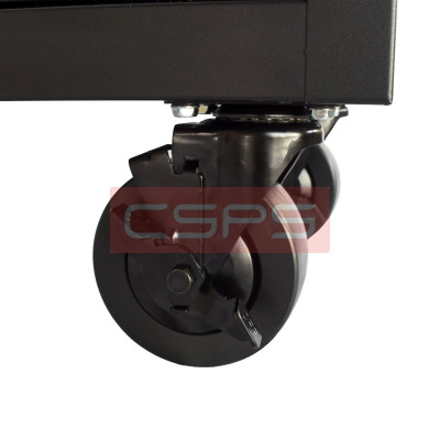 Bộ 04 bánh xe xoay CSPS màu đen