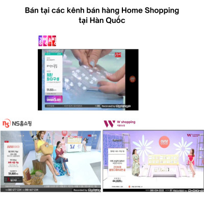 Set 20 Miếng Dán Móng Tay Kiểu Hàn Quốc Silicon Không Keo Dán Bellaeve