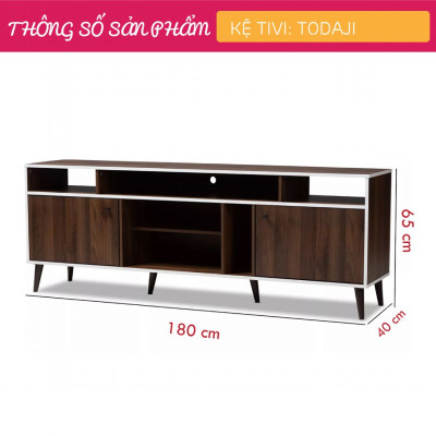 Kệ tivi gia đình thiết kế thông minh thanh lịch SMLIFE Todaji