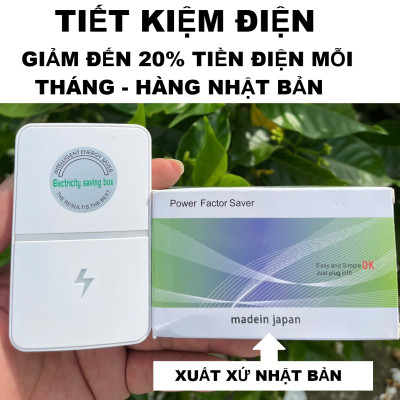 Giá Sốc, Thiết Bị Tiết Kiệm Điện Nhật Bản – Giảm Tới 30% Hóa Đơn Điện, An Toàn Cho Thiết Bị
