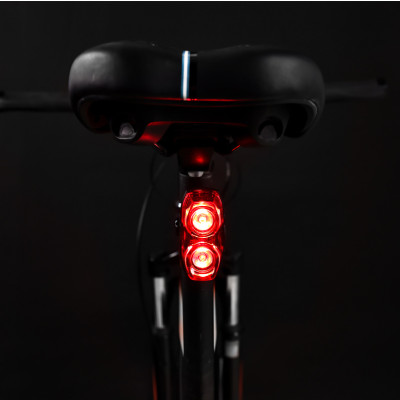 Đèn Hậu Xe Đạp LED RPL-2230 Nhấp Nháy Sáng Cao Gắn Trụ Yên An Toàn Ban Đêm Xe Đạp Địa Hình (chạy pin AAA) - Mai Lee