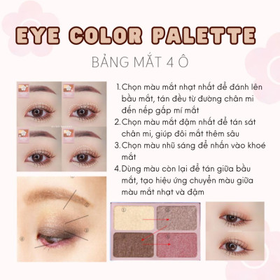 Bảng Phấn Mắt Daisy Doll By Mary Quant Nhật Bản Siêu Bền Màu Đa Chức Năng Phấn Má Hồng Phấn Bắt Sáng R01 Lychee Red 5.1g