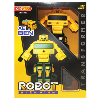 Đồ Chơi Robot Biến Hình - Xe Ben - Cresta DK81362