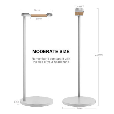 Kệ nhôm để tai nghe - Headphone Aluminium Stand - Hàng chính hãng