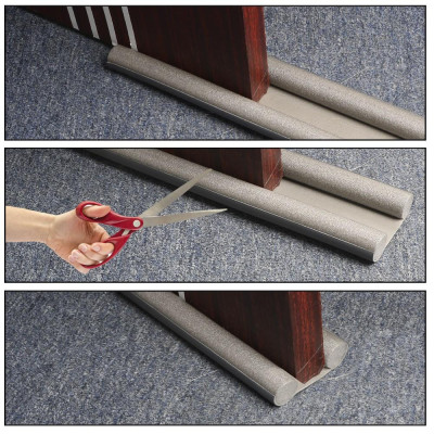 Nẹp Mút Xốp 95cm Chặn Đáy Khe Cửa, Gió Mùa, Cách Nhiệt, Cách Âm, Ngăn Côn Trùng, Chống Kẹt Tay Chân Bé 4.9