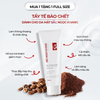 Tẩy tế bào chết cho da mặt 120g