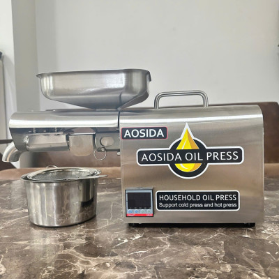 Máy ép dầu thực vật nóng và lạnh dùng trong gia đình thương hiệu Anh Quốc cao cấp AOSIDA A250 - Hàng Chính Hãng