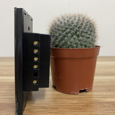 Công tắc cảm ứng thông minh Evismart, mặt kính cường lực, 2 nút bấm, màu trắng hoặc đen, sử dụng sóng wifi, điều khiển từ xa qua app Tuya