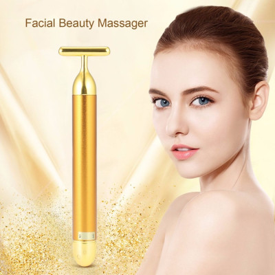 Máy massage mặt 4 đầu nâng cơ, săn chắc da mặt giảm nếp nhăn, giảm bọng mắt, chống thâm quầng (Hàng Chính Hãng)