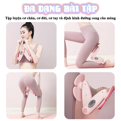 Máy tập cơ chân, cơ đùi Nikio NK-06C - Máy tập Kegel hiệu quả, tích hợp bộ đếm thông minh