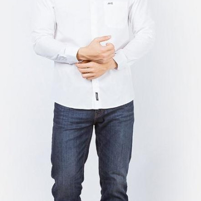 Áo Sơ Mi Dài Tay Nam Aligro màu trắng Algs096